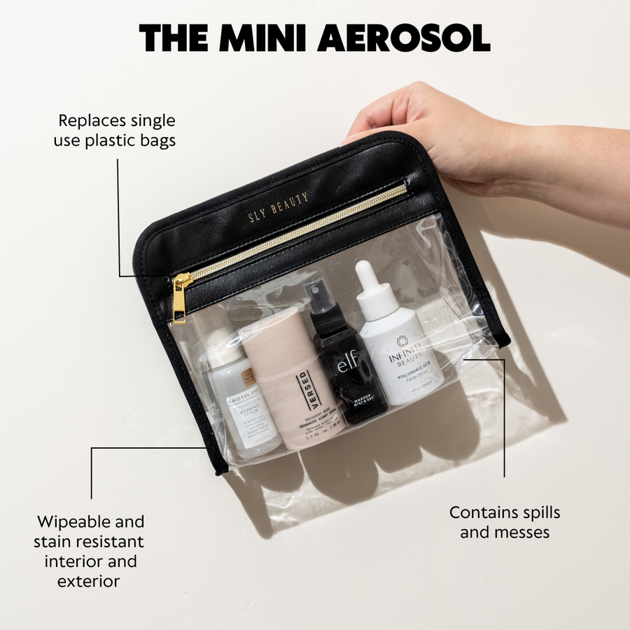 THE MINI AEROSOL CASE IN BLACK