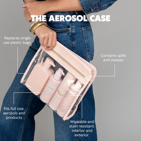 THE AEROSOL CASE IN BLACK