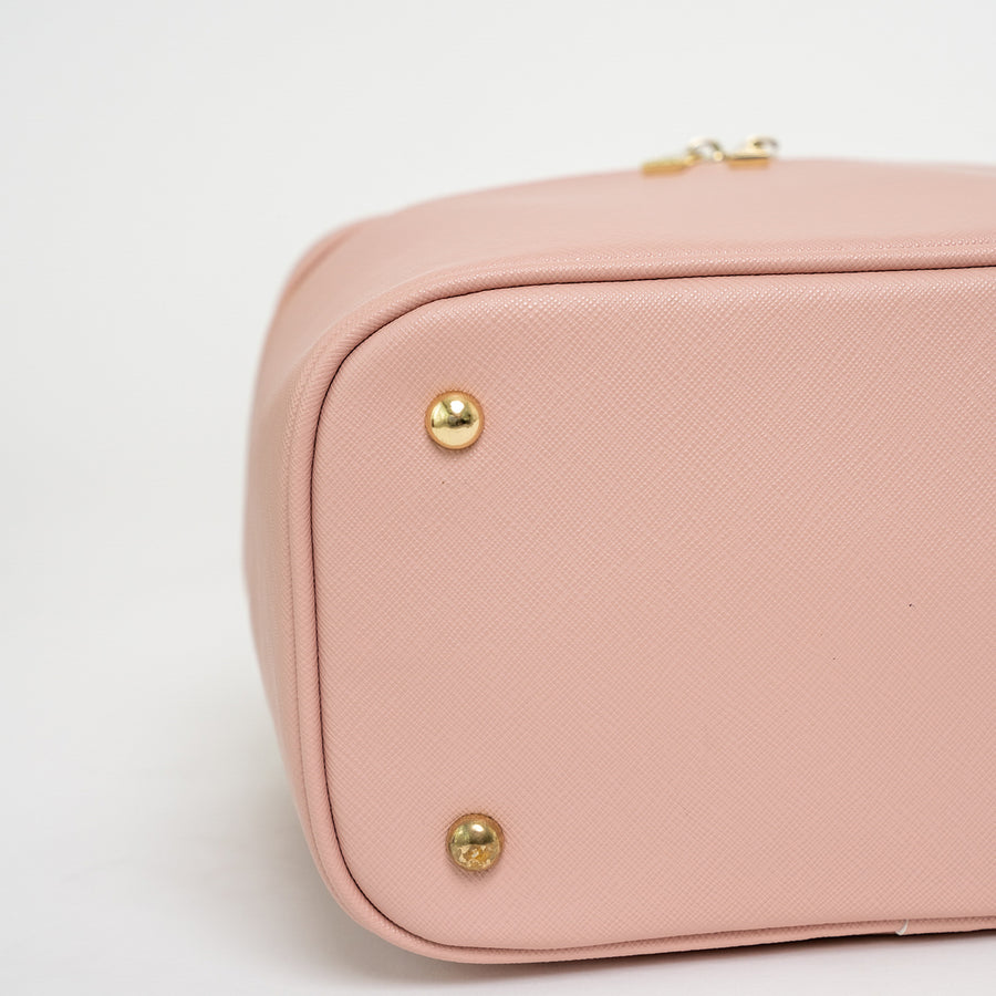 Carlo Rino Small Tote Bag Blush Pink 34723-003-64 Metro Department Store
